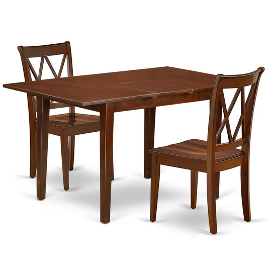 Dining Room Set Mahogany, PSCL3-MAH-W