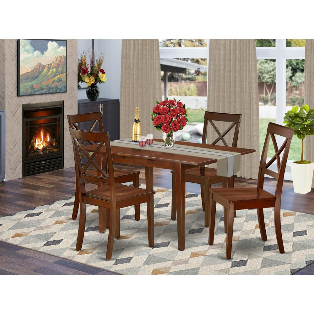 Dining Room Set Mahogany, PSBO5-MAH-W