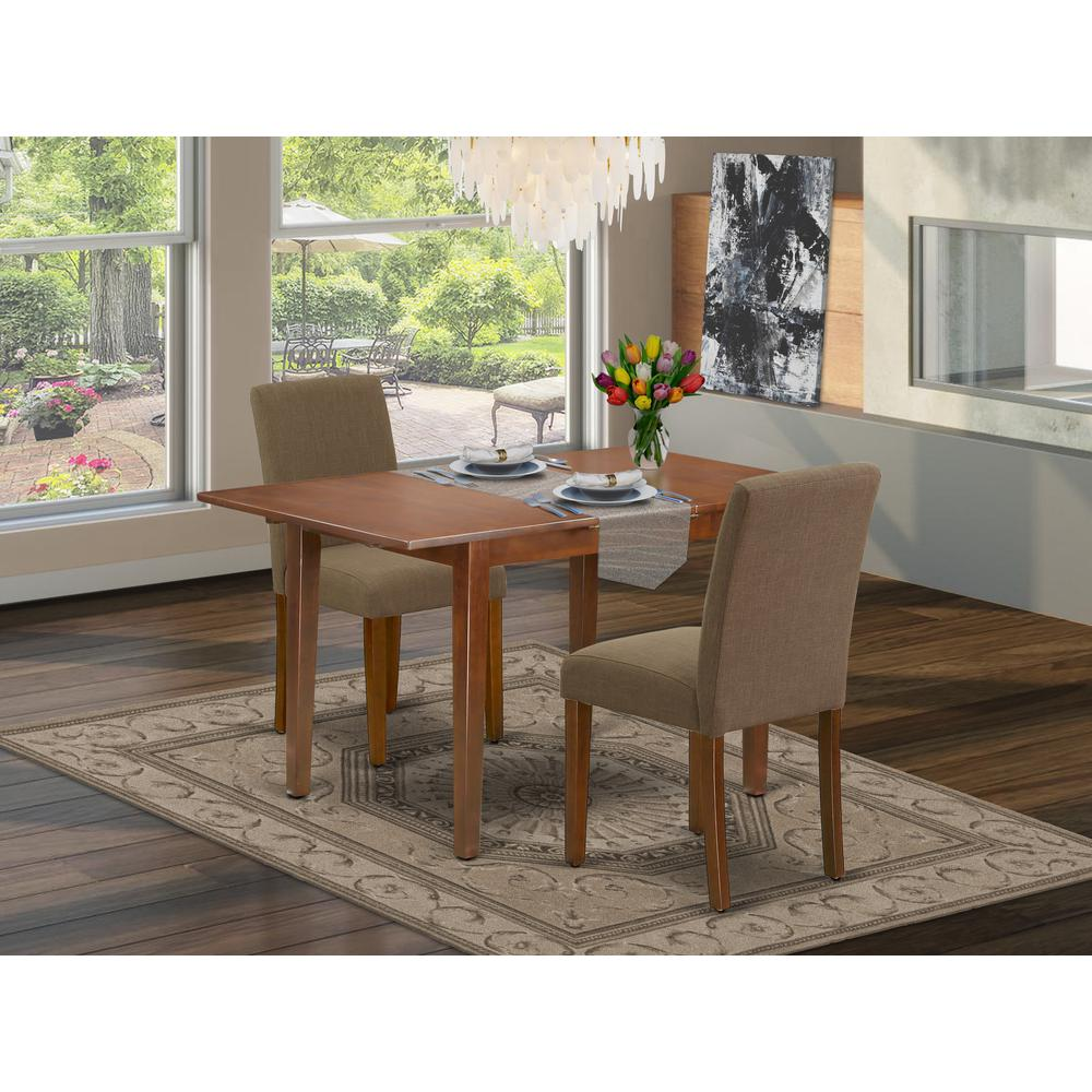 Dining Room Set Mahogany, PSAB3-MAH-18