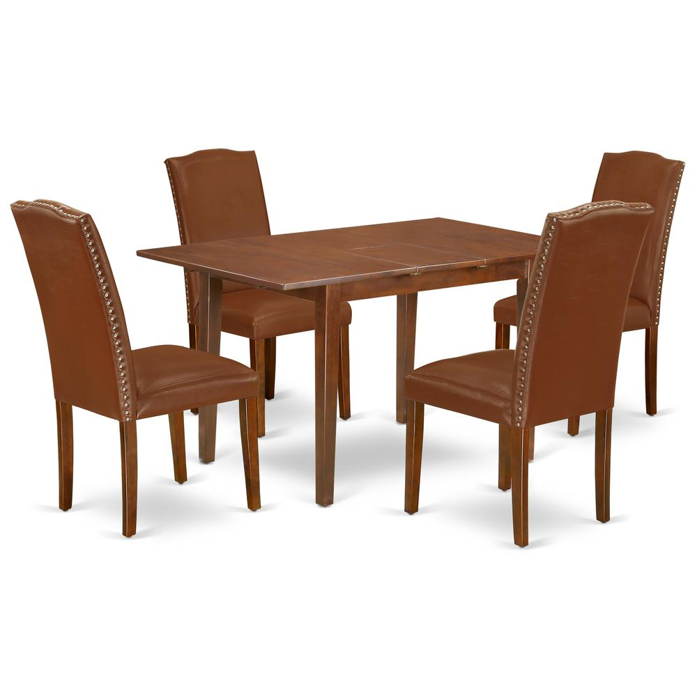 Dining Room Set Mahogany, PSEN5-MAH-66