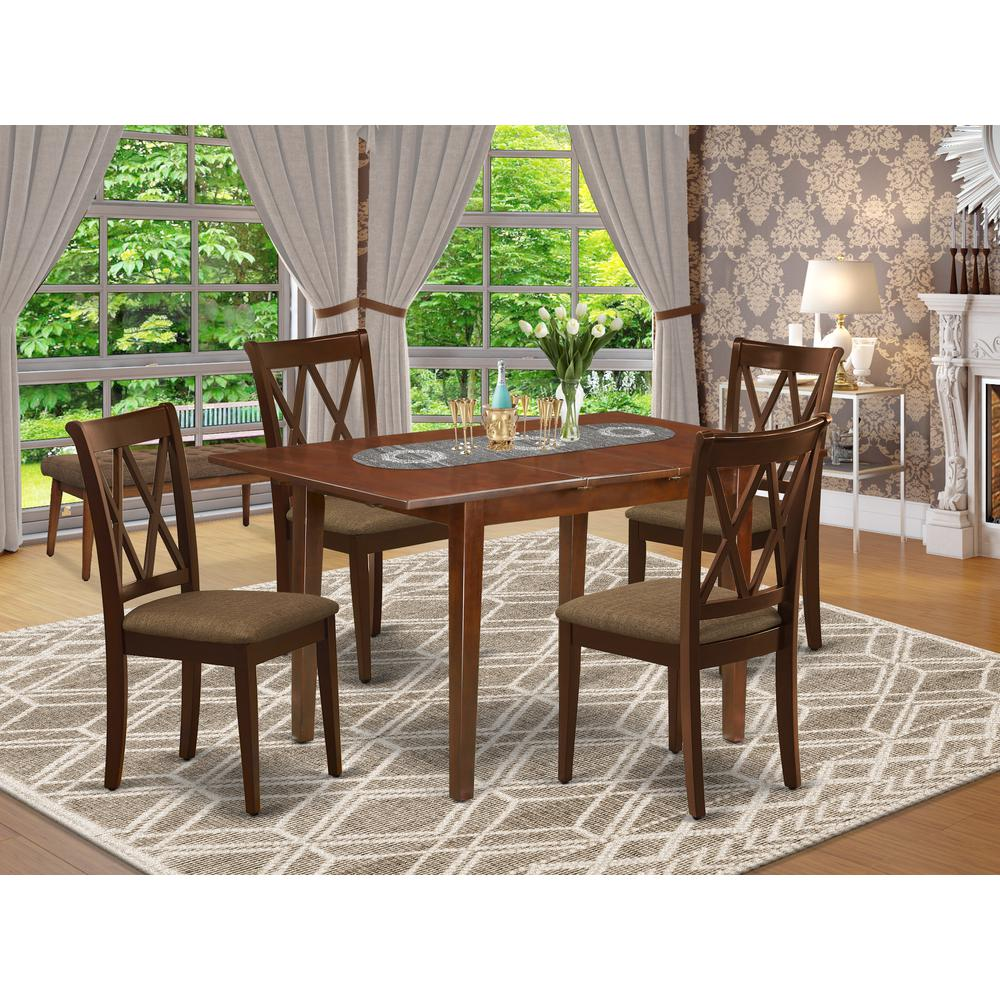 Dining Room Set Mahogany, PSCL5-MAH-C