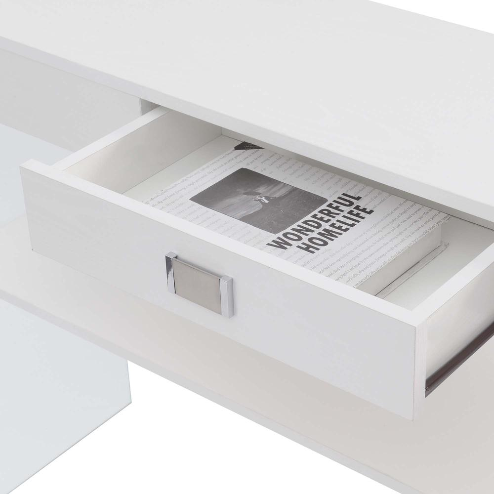 Soho 1 Drawer Console Table, White