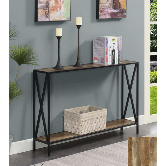 Tucson Console Table with Shelf