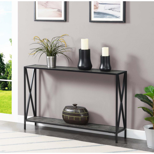 Tucson Console Table w/ Shelf