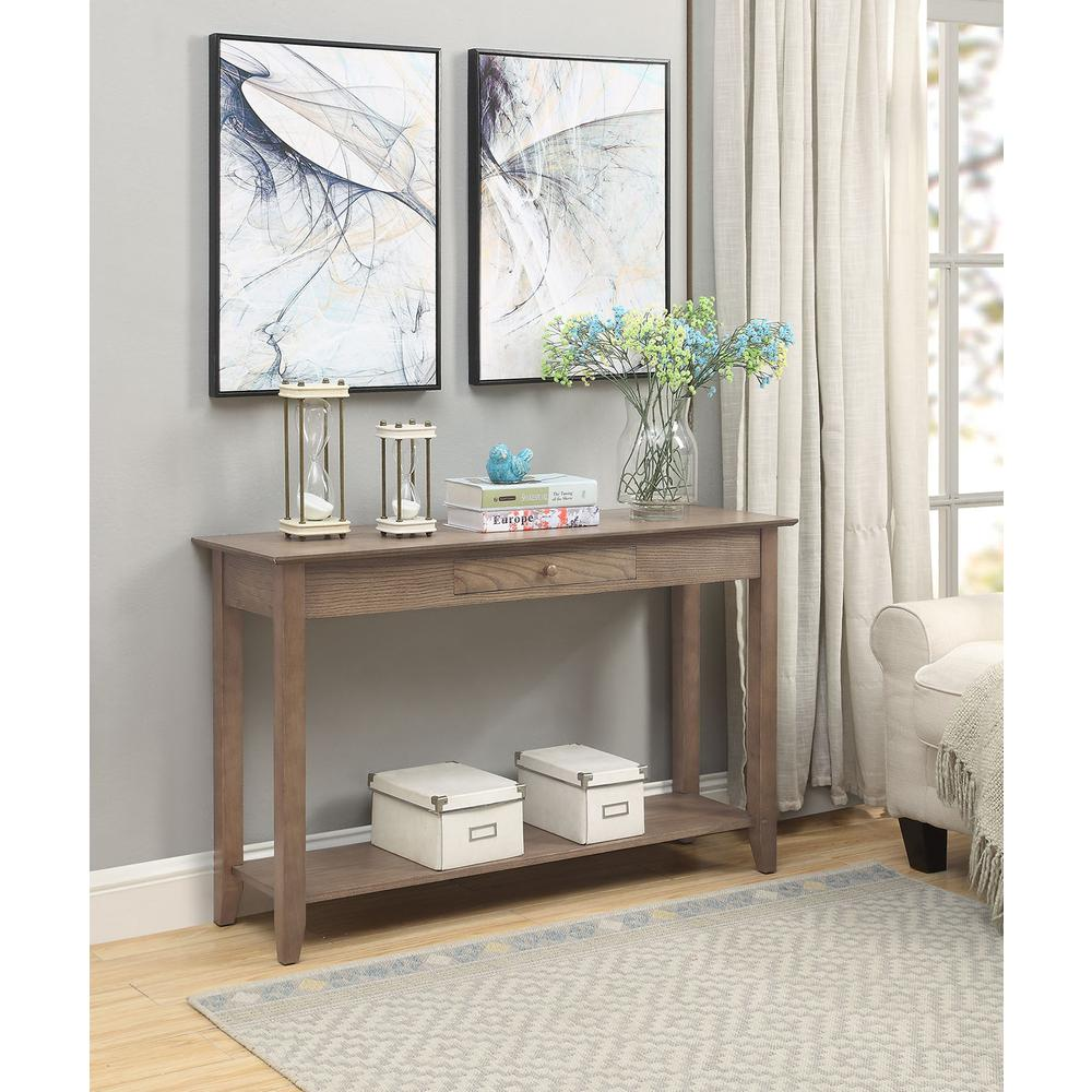 American Heritage Console Table with Drawer