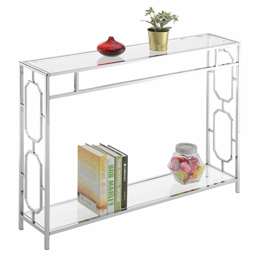 Omega Chrome Console Table