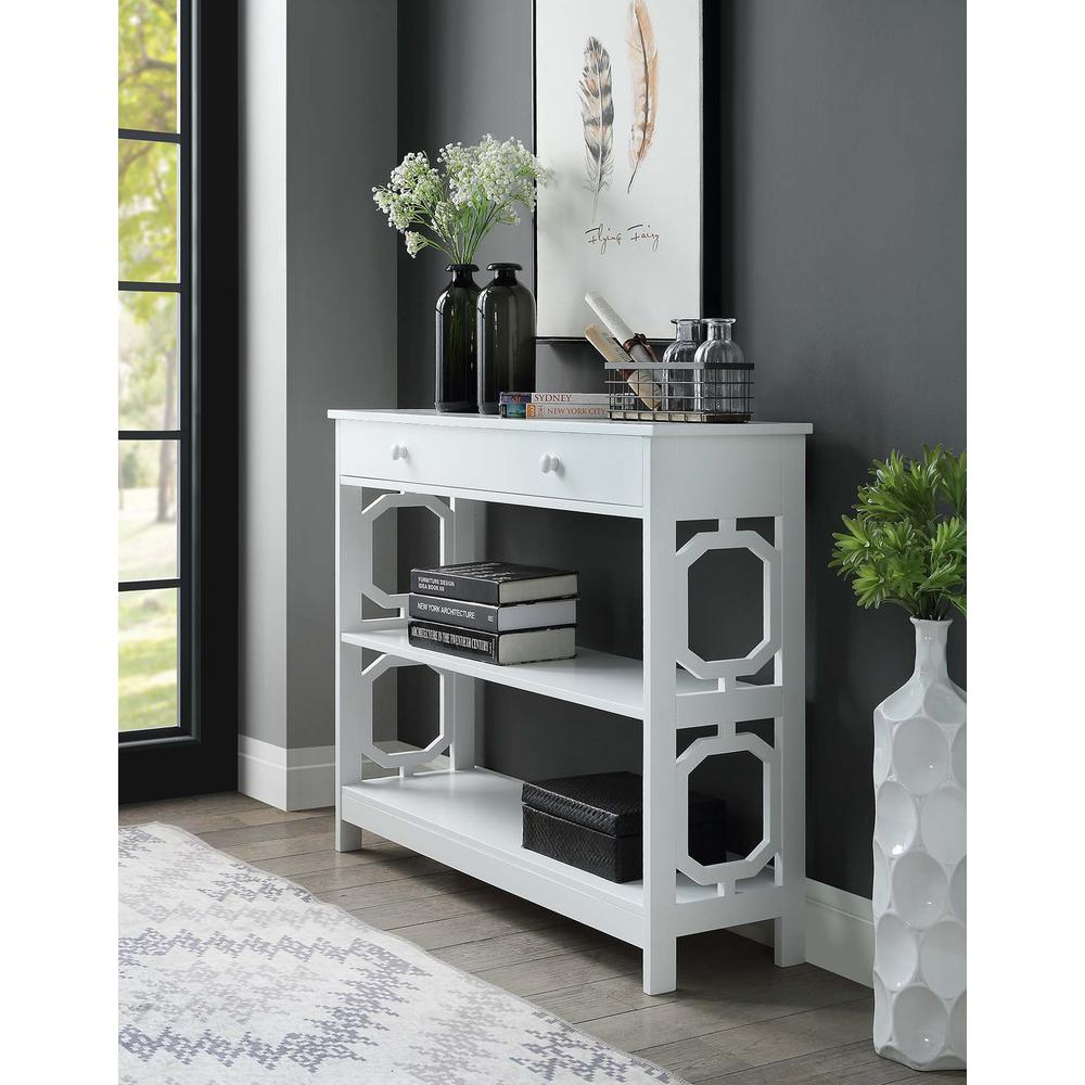 Omega 1 Drawer Console Table