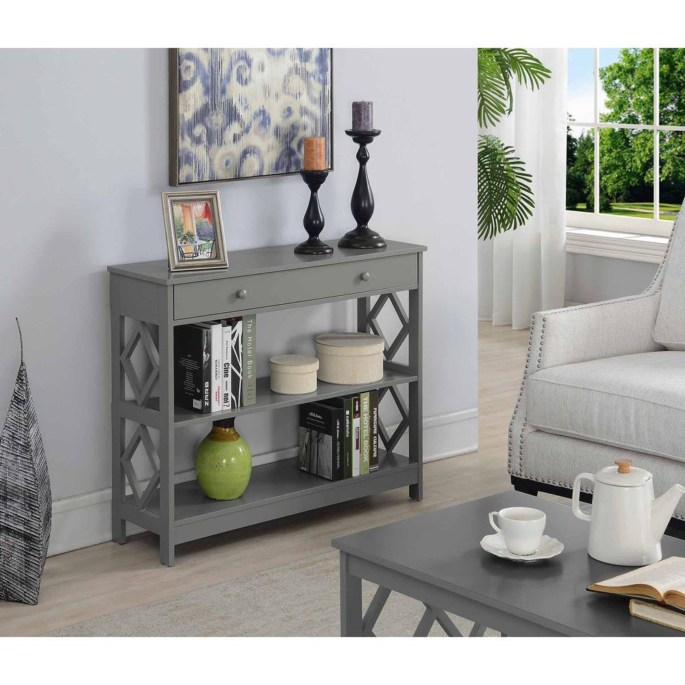 Diamond 1 Drawer Console Table