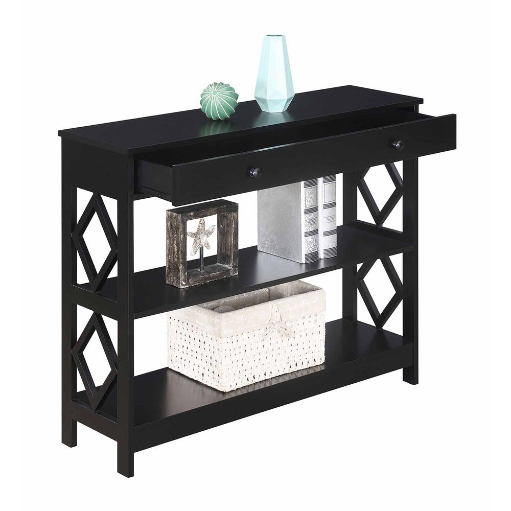 Diamond 1 Drawer Console Table