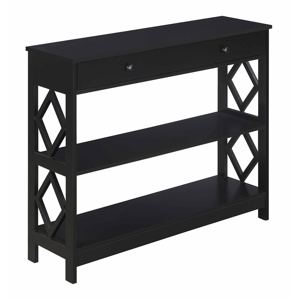 Diamond 1 Drawer Console Table