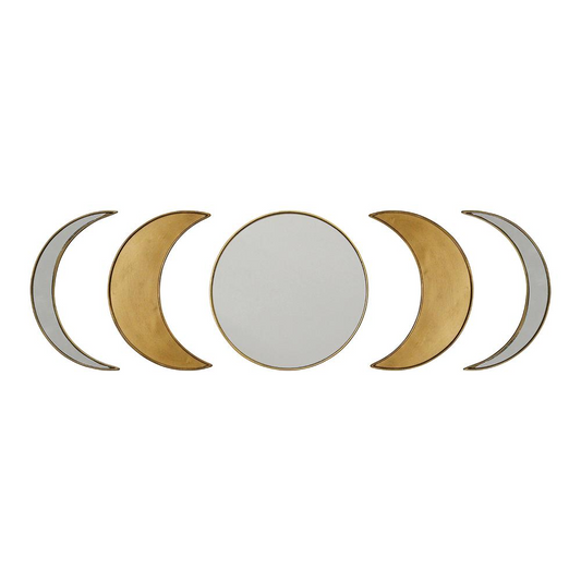 Stratton Home Decor Moon Phase Wall Mirror