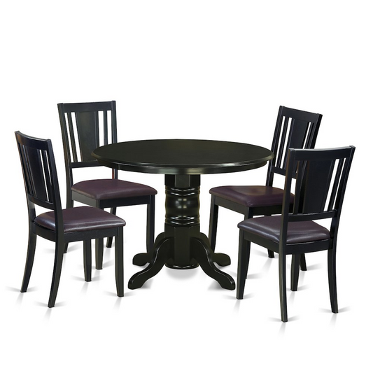 5  PC  Kitchen  nook  Dining  set-  Table  and  4  Dining  Chairs