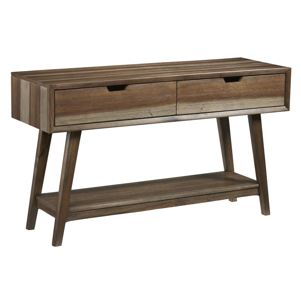 Sofa/Console Table - Brown