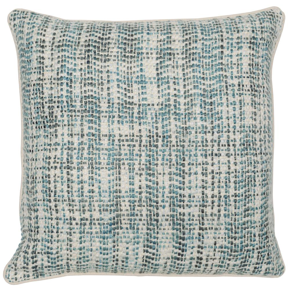 Kosas Home Baxter Woven 22" Throw Pillow, Green