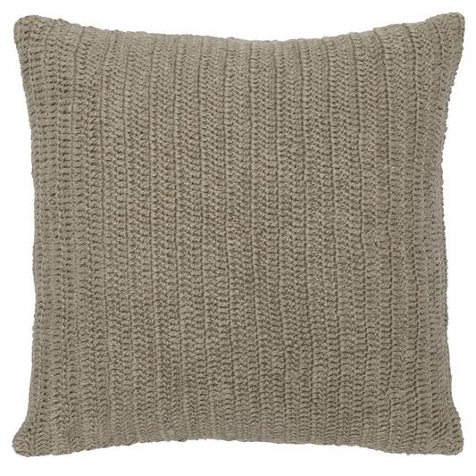 Kosas Home Marcie Knitted 22" Throw Pillow, Natural