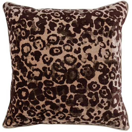 Kosas Home Margot 22''x22'' Throw Pillow, Fossil Brown