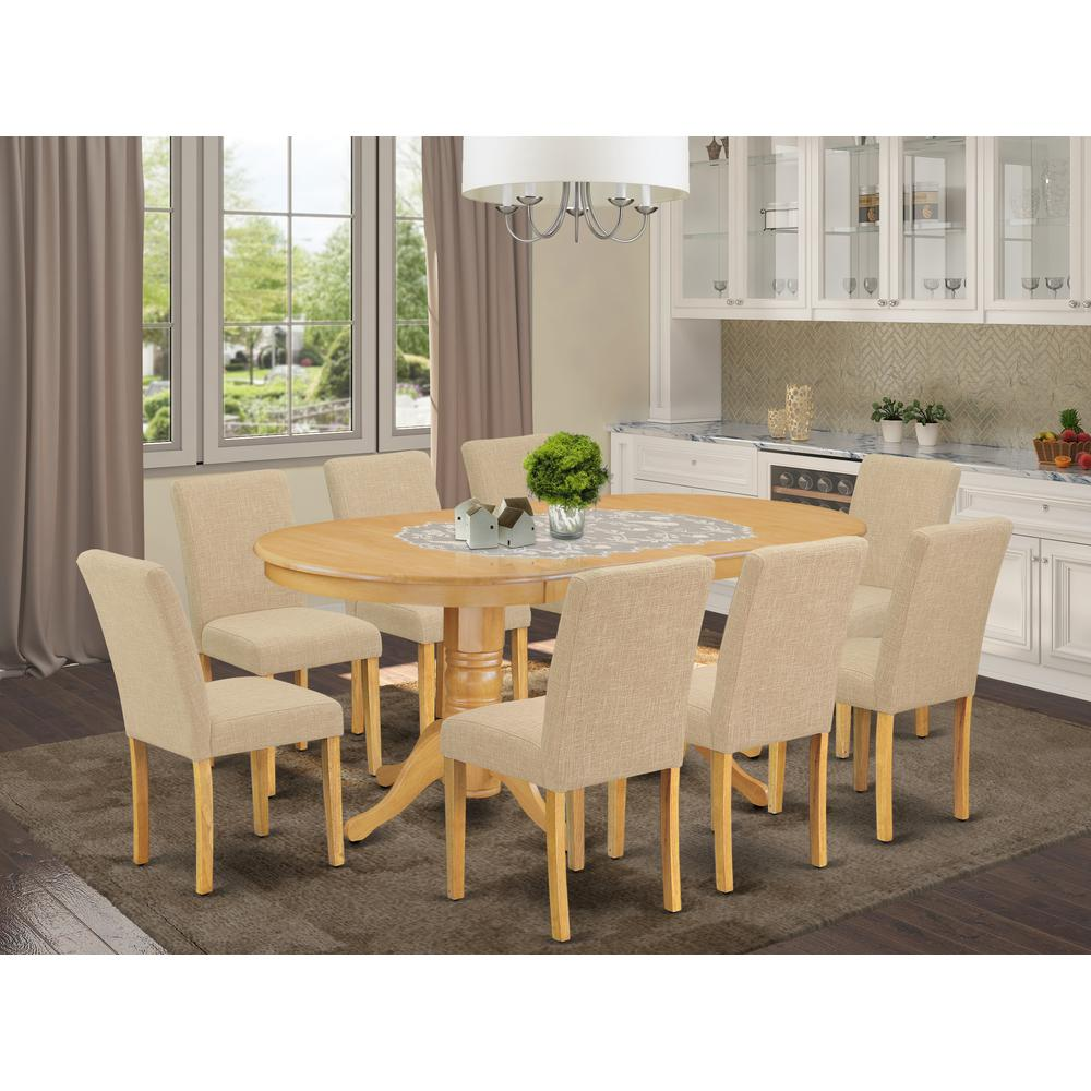 Dining Room Set Oak, VAAB9-OAK-04