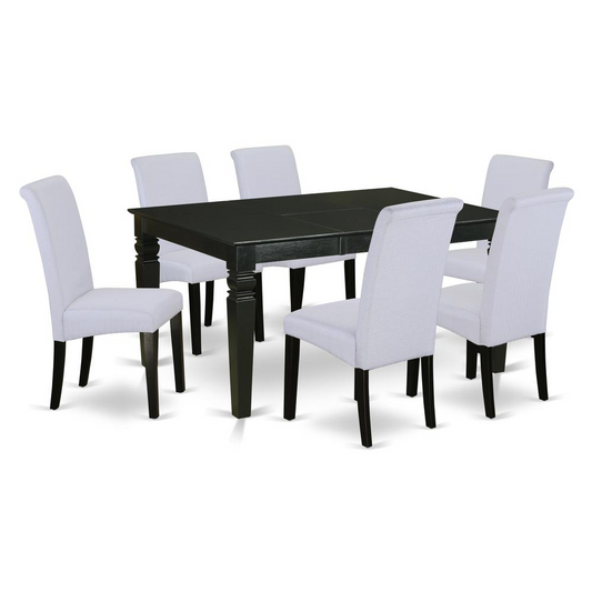 Dining Room Set Black, WEBA7-BLK-05