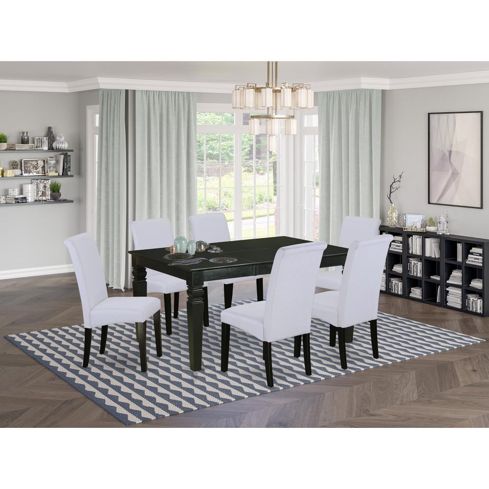 Dining Room Set Black, WEBA7-BLK-05