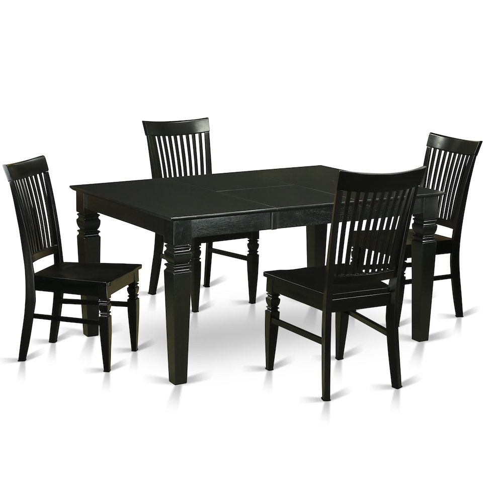 5  Pc  Dining  set-Dining  Table  and  4  Dining  Chairs