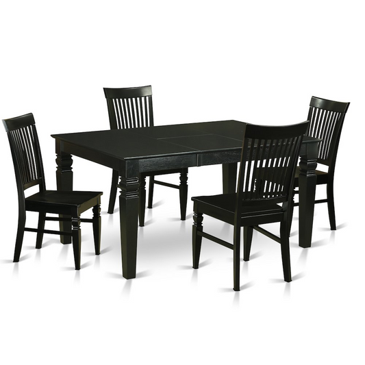 5  Pc  Dining  set-Dining  Table  and  4  Dining  Chairs