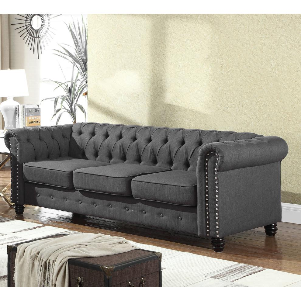 Venice Upholstered Living Sofa