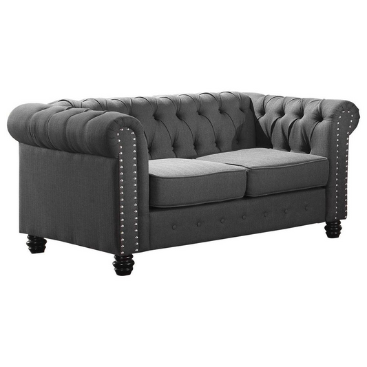 Venice Upholstered Living Loveseat