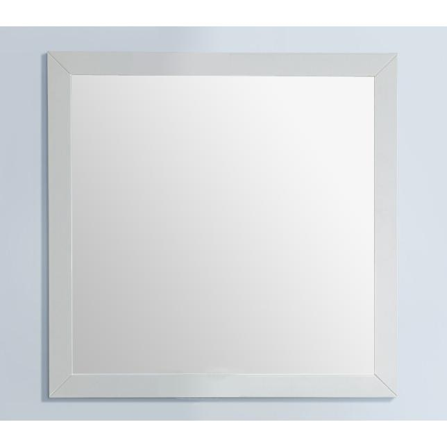 Fully Framed 30" Soft White Mirror