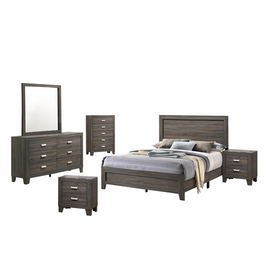 Anastasia 6 Piece Bedroom Set, Queen