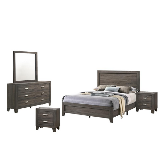 Anastasia 5 Piece Bedroom Set with extra Night Stand, California King