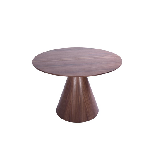 Kira Round Dining Table in Walnut