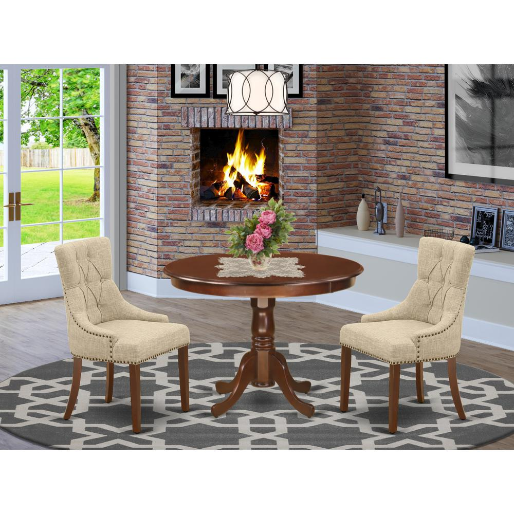 Dining Room Set Mahogany, HLFR3-MAH-05