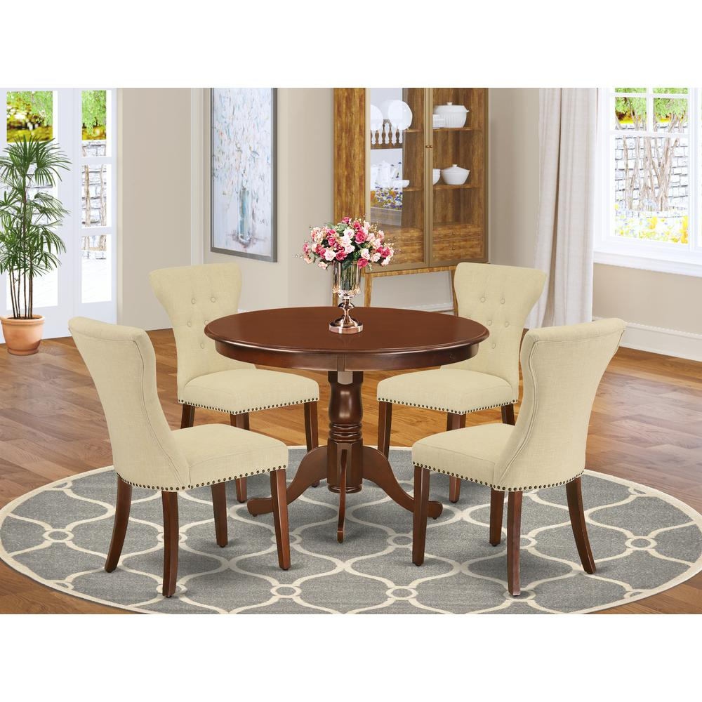 Dining Room Set Mahogany, HLGA5-MAH-32