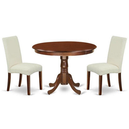 Dining Room Set Mahogany, HLDR3-MAH-01