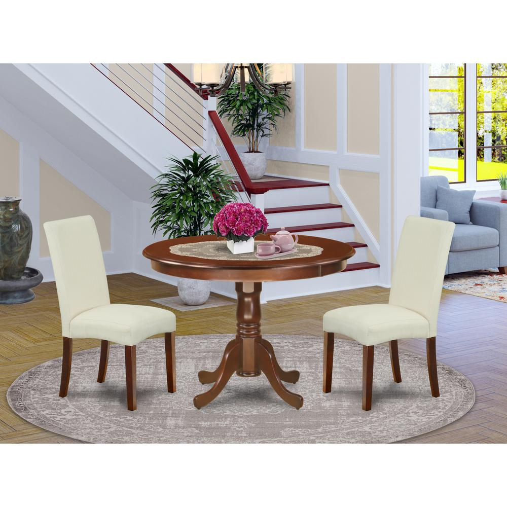 Dining Room Set Mahogany, HLDR3-MAH-01