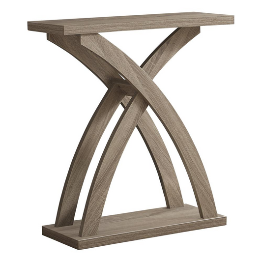 CONSOLE TABLE - 32"L / DARK TAUPE