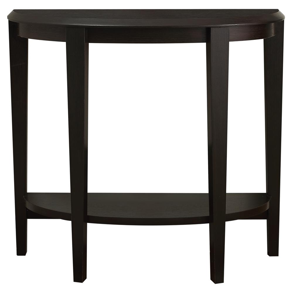 ACCENT TABLE - 36"L  / CAPPUCCINO HALL CONSOLE