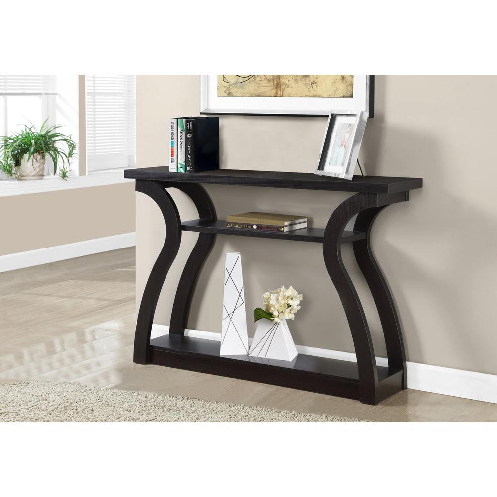 ACCENT TABLE - 47"L / CAPPUCCINO HALL CONSOLE