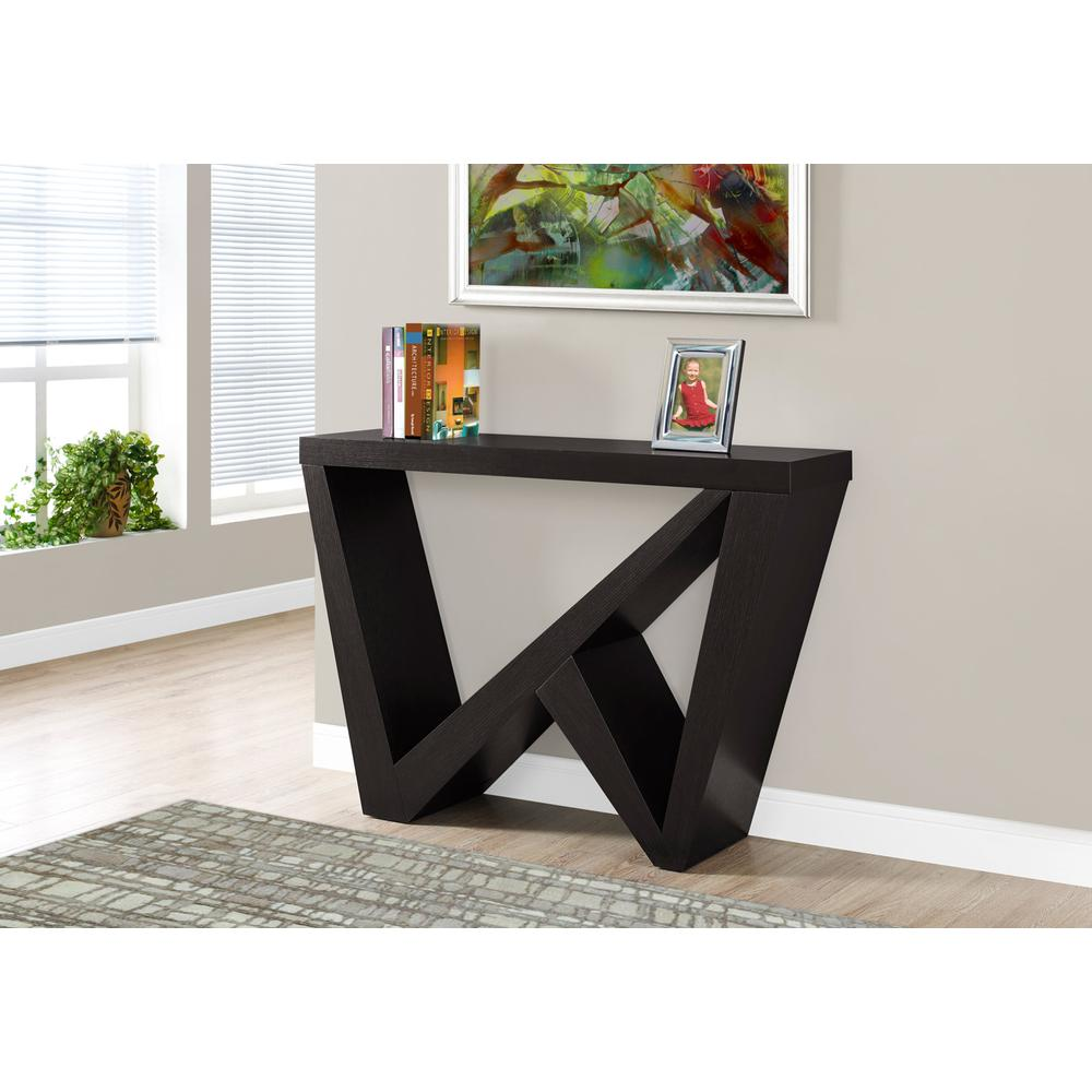 ACCENT TABLE - 48"L / CAPPUCCINO HALL CONSOLE