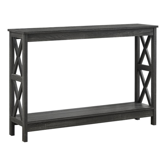 ACCENT TABLE - 48"L / GREY HALL CONSOLE