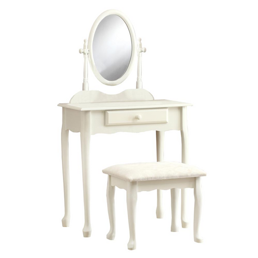 VANITY SET - 2PCS SET / ANTIQUE WHITE