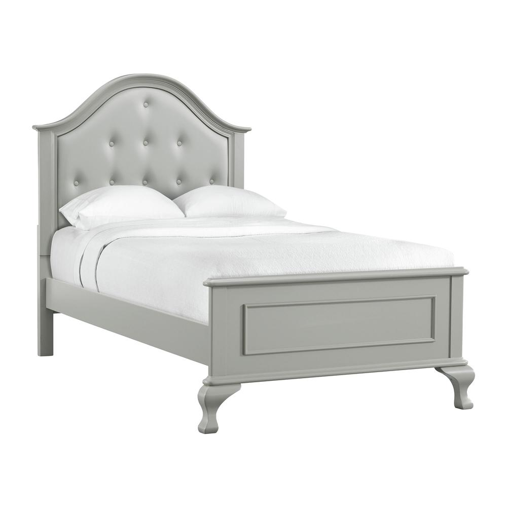 Picket House Furnishings Jenna Twin Panel 3PC Bedroom Set, Grey