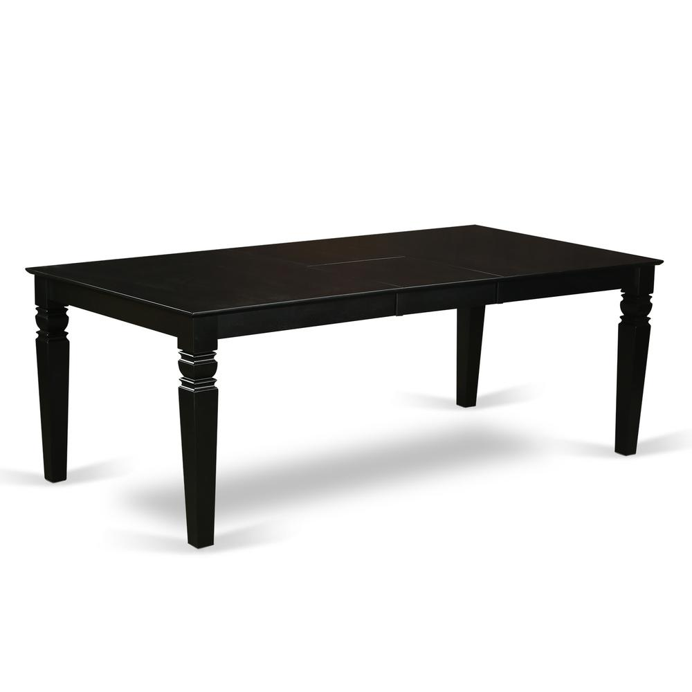 Dining Room Set Black, LGBO5-BLK-W