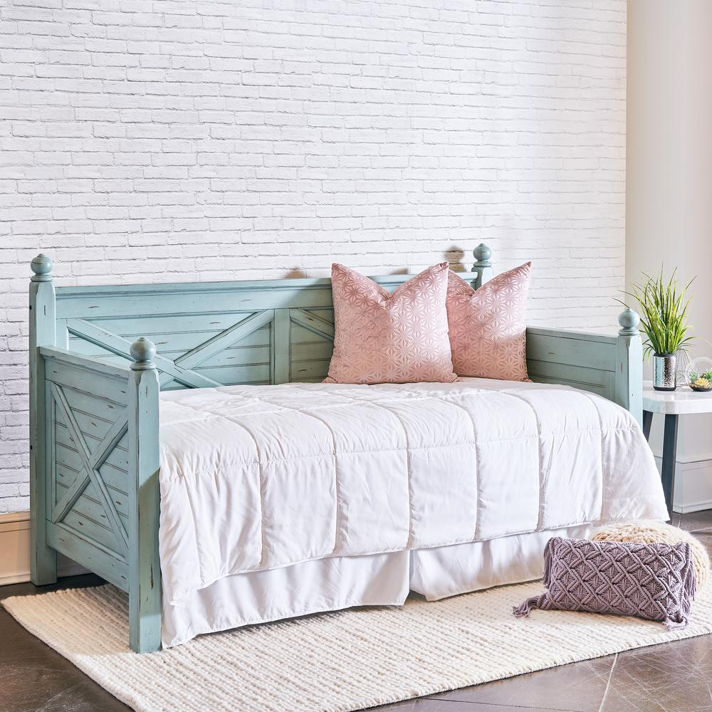 Picket House Furnishings Skylar Twin Daybed in Distressed Blue