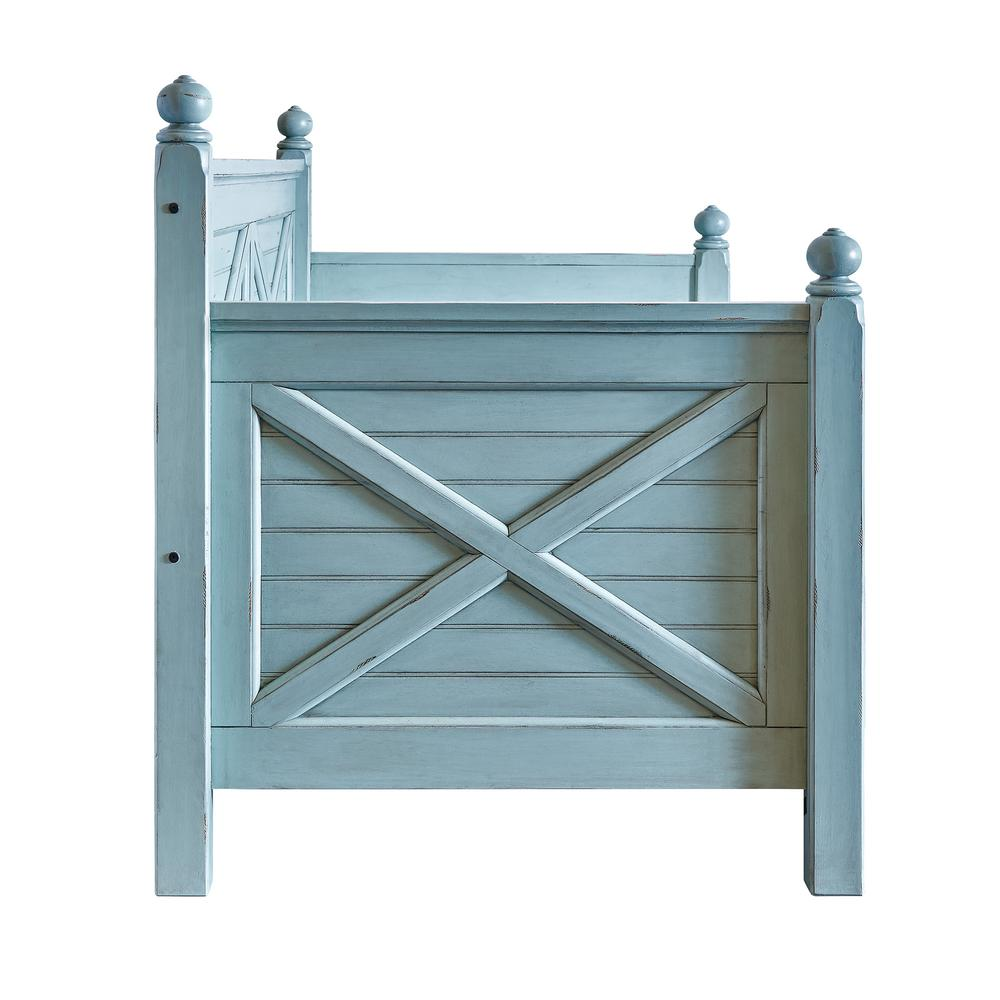 Picket House Furnishings Skylar Twin Daybed in Distressed Blue