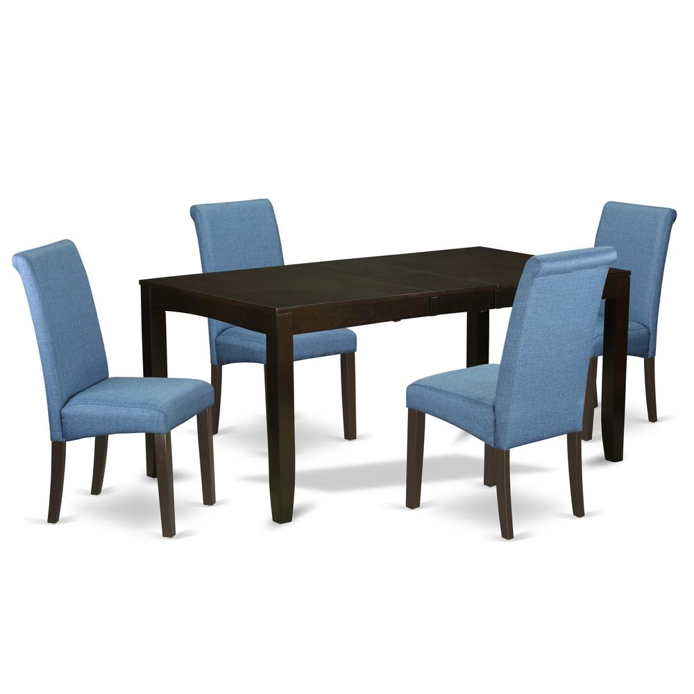 Dining Room Set Cappuccino, LYBA5-CAP-21