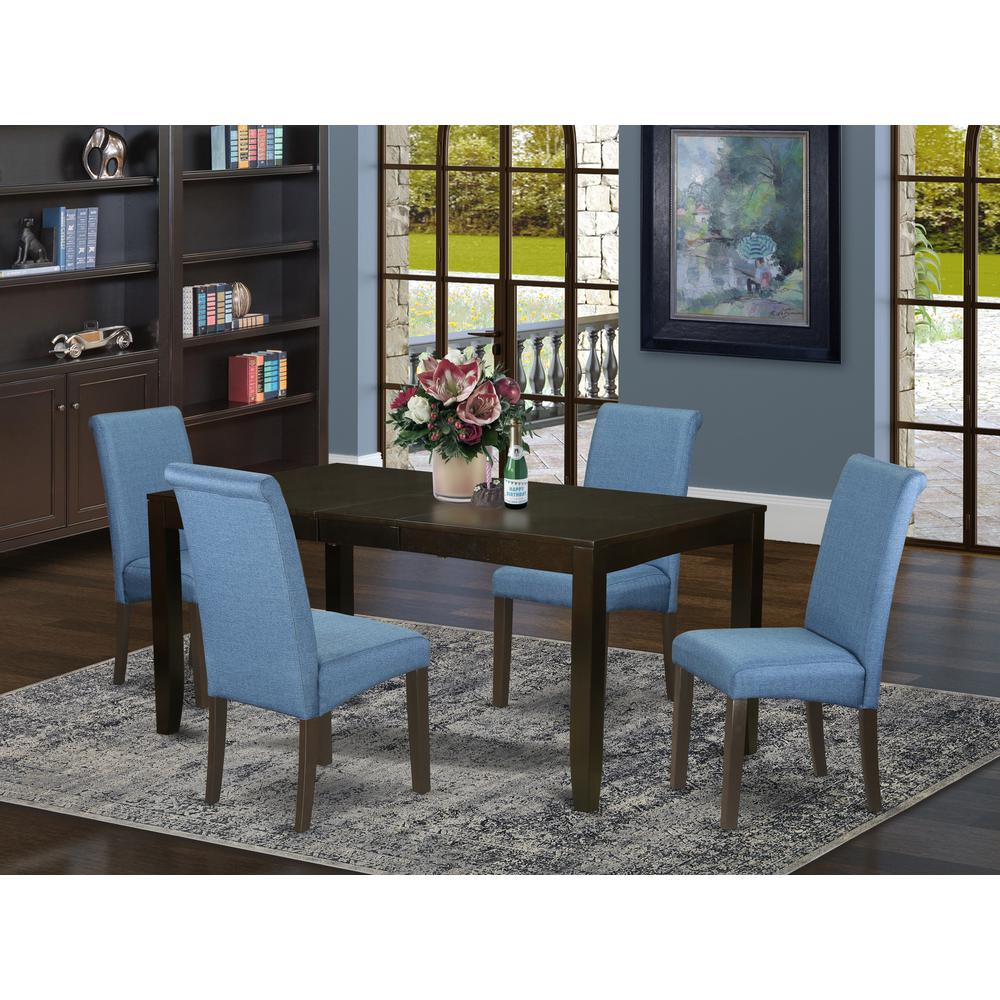 Dining Room Set Cappuccino, LYBA5-CAP-21