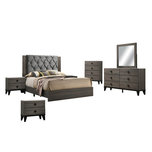 Madelyn 6 Piece Bedroom Set, Eastern King