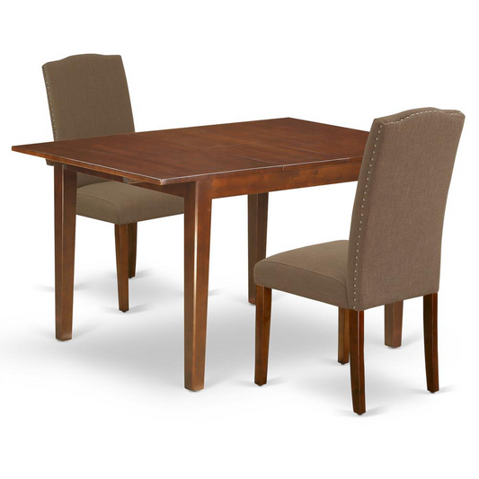 Dining Room Set Mahogany, MLEN3-MAH-18