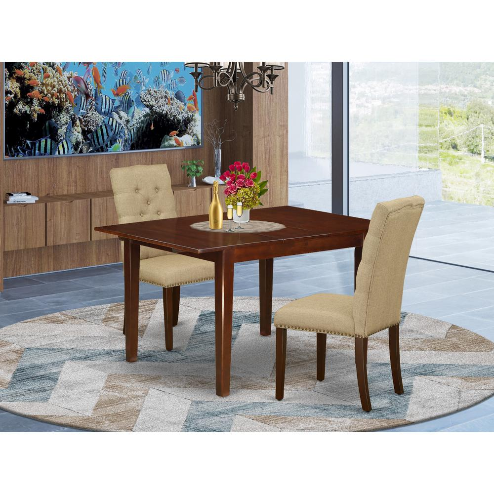 Dining Room Set Mahogany, MLEL3-MAH-16